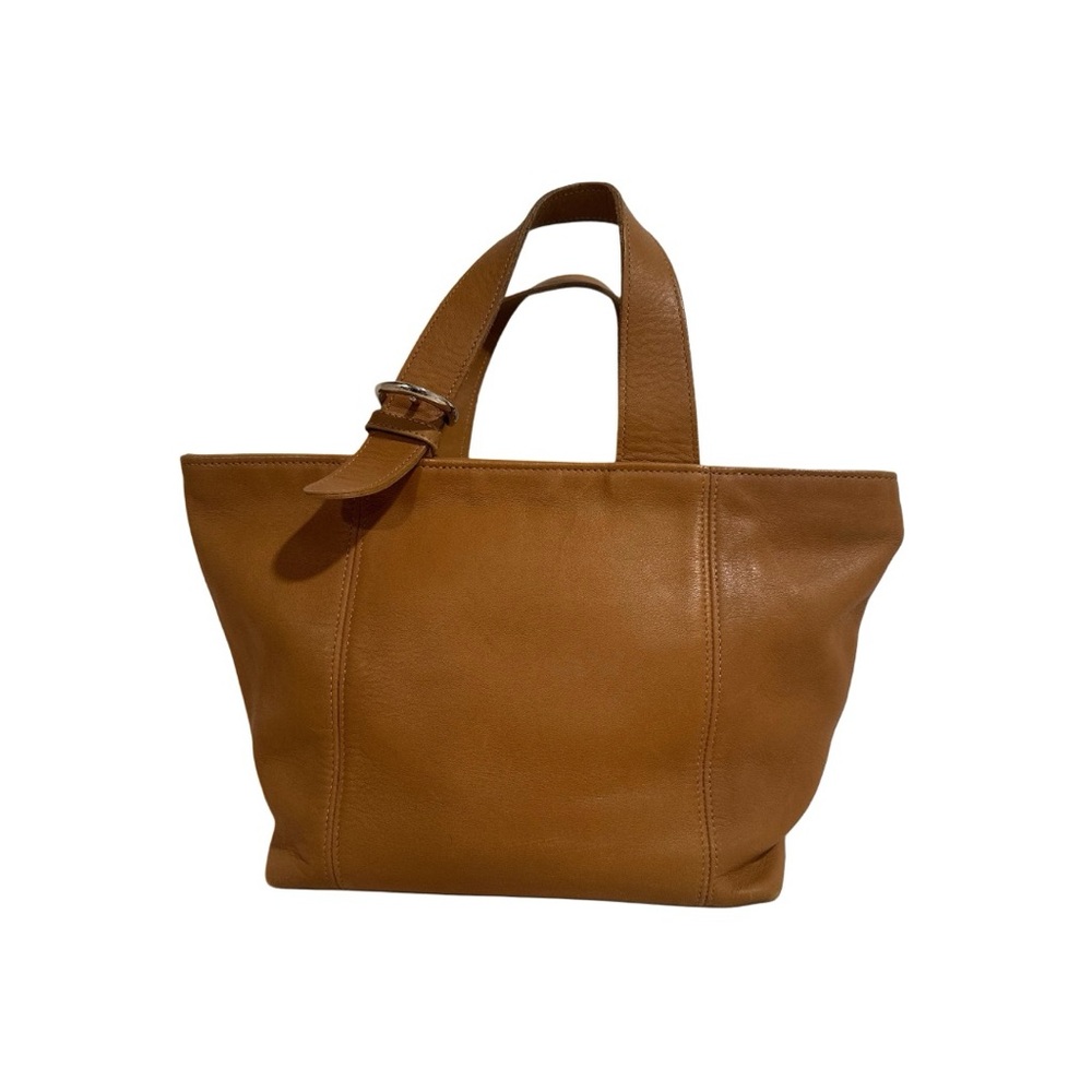 Vintage Coach Waverly Mini Tote Handbag in Saddle/Tan/Buckskin/Camel EUC No.4133 - Picture 4 of 17